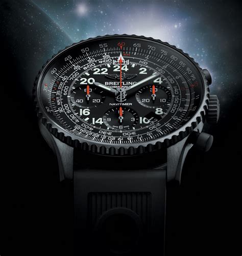 breitling navitimer cosmonaute blacksteel|breitling navitimer prices.